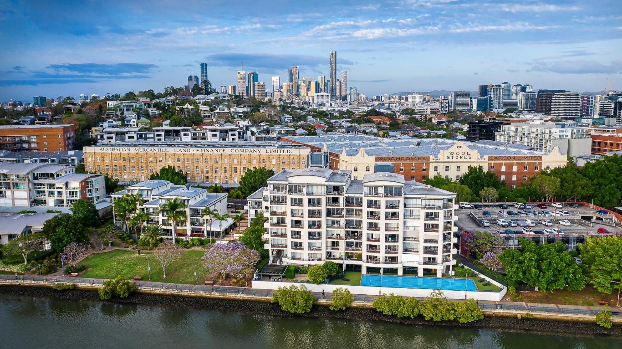 Goldsborough Place Apartments Μπρίσμπεϊν Εξωτερικό φωτογραφία